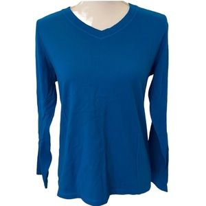 Champion NWT Blue Long Sleeve Athletic Tee